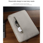 Borsa interna per laptop in tessuto jacquard 13.3-15.4"