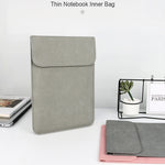Borsa ultrasottile in pelle PU per notebook 11.6-15.4 pollici