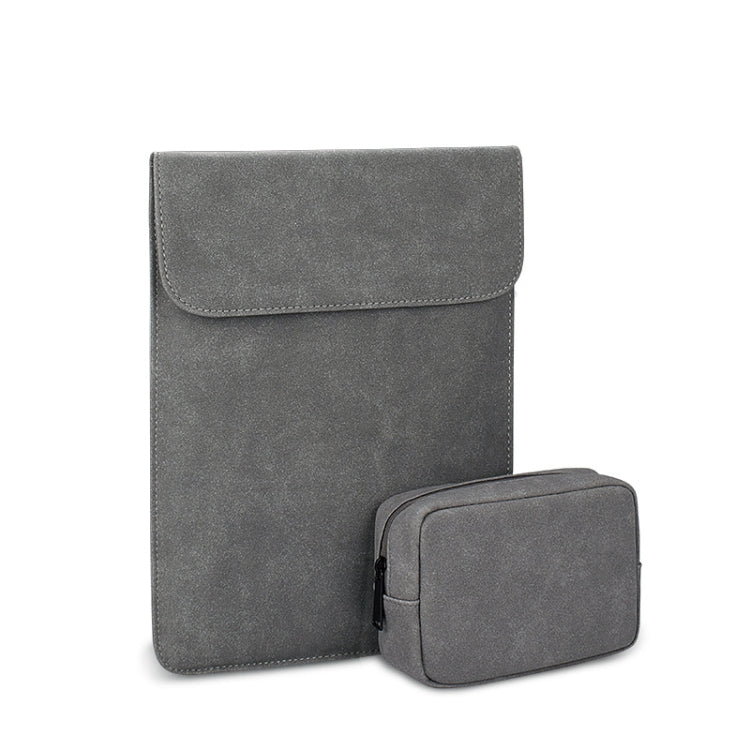 Borsa ultrasottile in pelle PU per notebook 11.6-15.4 pollici