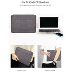 Borsa fodera in pelle per notebook 13.3-15.4 pollici