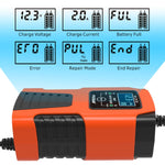 Caricabatterie FOXSUR 2A 6V/12V Auto e Moto a 3 Stadi