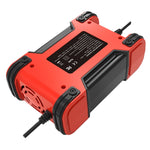 FOXSUR Caricabatteria 12A 12V/24V a 7 stadi per batterie al piomb