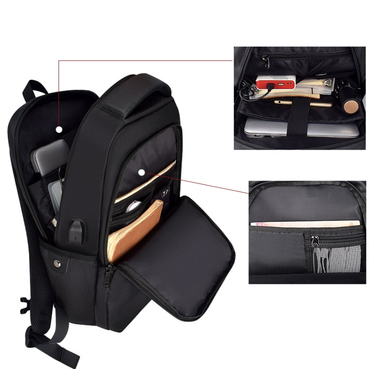 Zaino business con porta USB per laptop 13-17,3 pollici