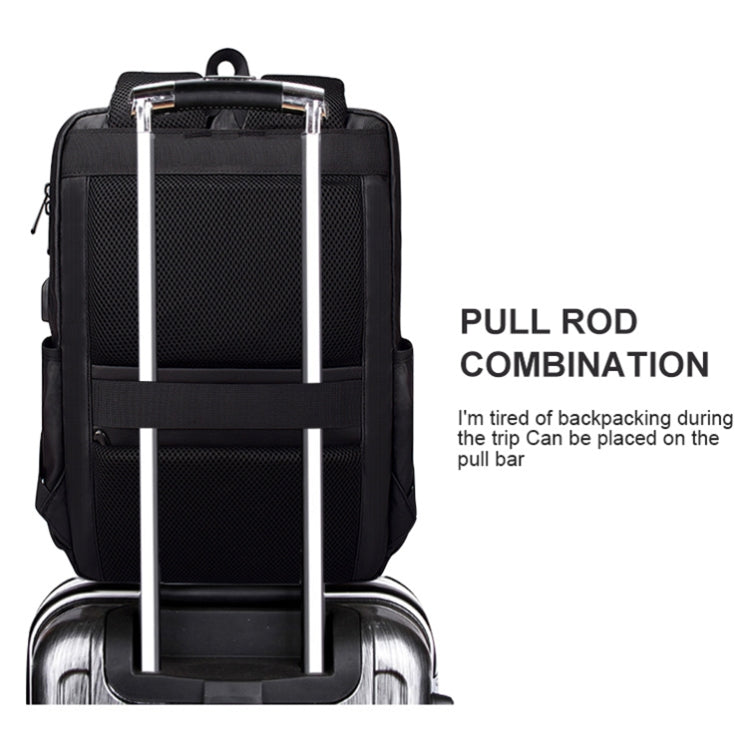 Zaino business con porta USB per laptop 13-17,3 pollici