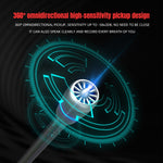 Microfono USB HXSJ F15 con riduzione rumore