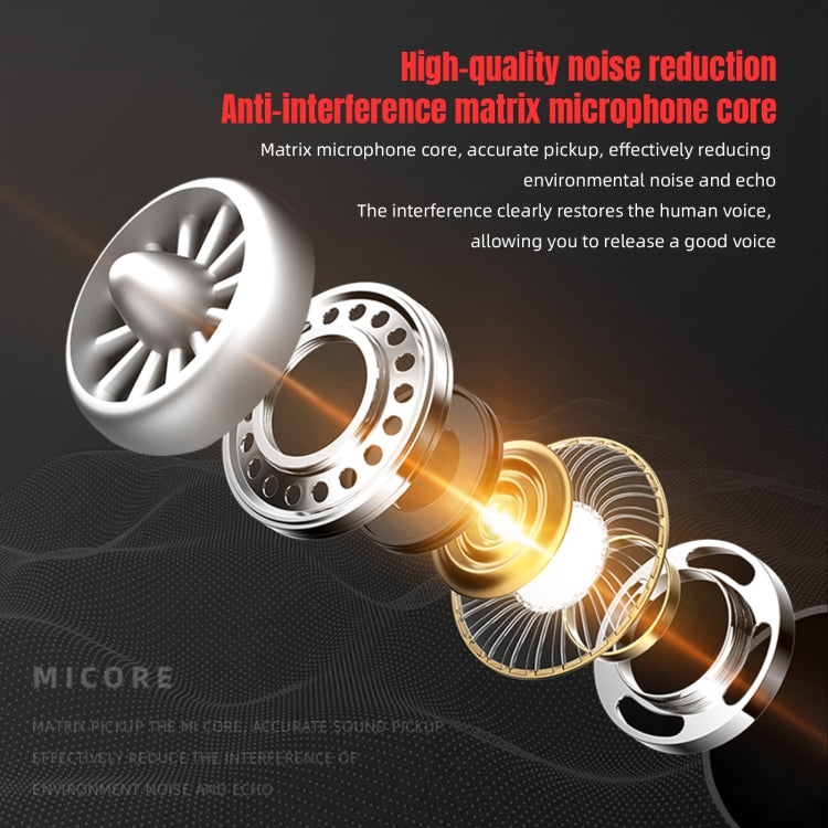 Microfono USB HXSJ F15 con riduzione rumore