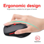 Mouse wireless doppia modalità 2.4G Bluetooth 3.0/5.0