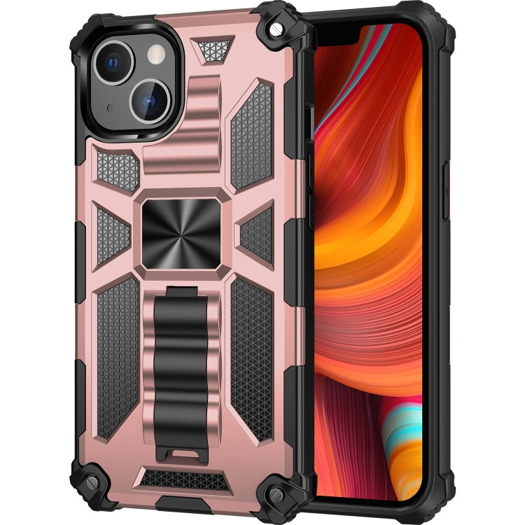 Custodia TPU antiurto con supporto per iPhone 13