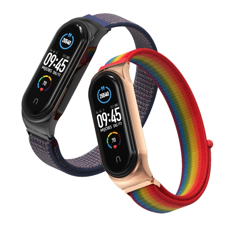 Cinturino nylon ricambio per Xiaomi Mi Band 6 e 5
