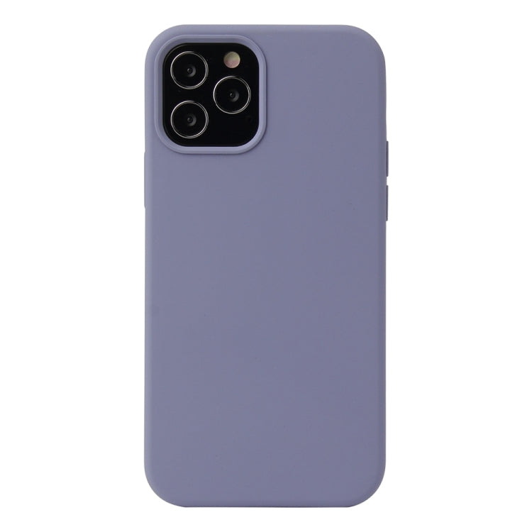 Custodia in silicone liquido tinta unita per iPhone 13