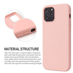 Custodia in silicone liquido tinta unita per iPhone 13