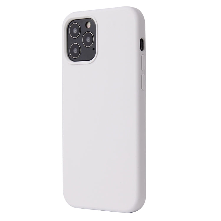Custodia silicone antiurto tinta unita per iPhone 13 Pro