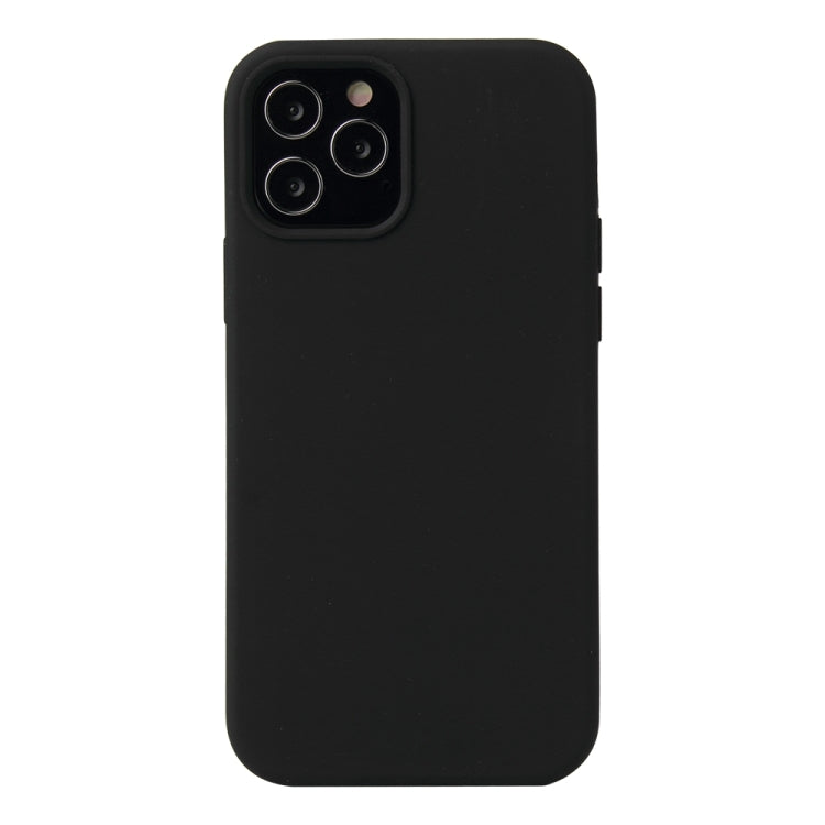 Custodia silicone antiurto tinta unita per iPhone 13 Pro