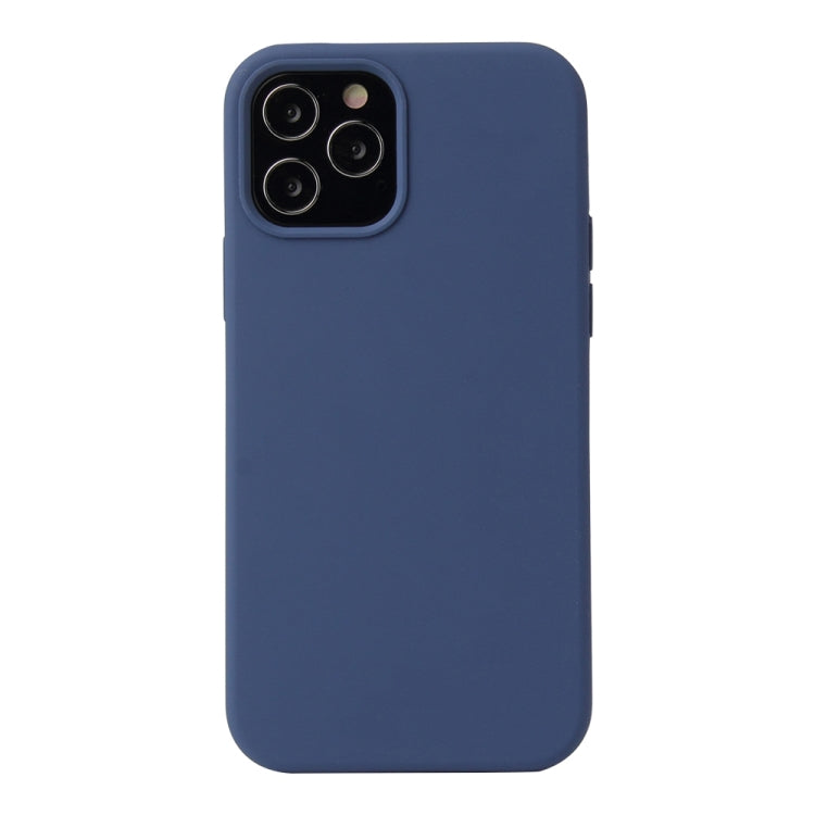 Custodia silicone antiurto tinta unita per iPhone 13 Pro