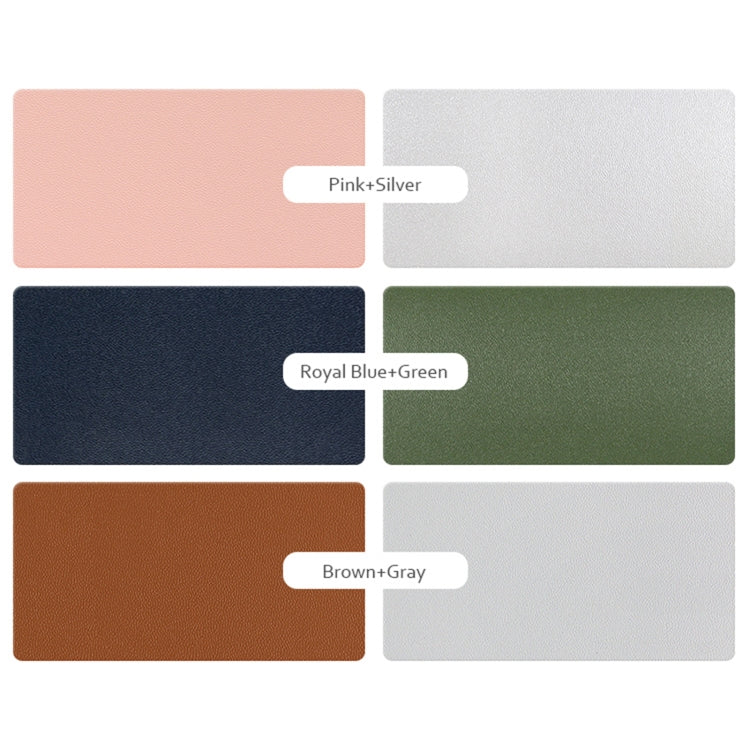 Tappetino mouse doppia faccia in PU 100x44 cm