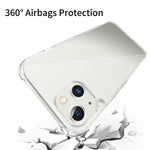 Custodia trasparente in TPU per iPhone 13 mini, 13, 13 Pro, 13 Pr