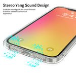 Custodia trasparente in TPU per iPhone 13 mini, 13, 13 Pro, 13 Pr