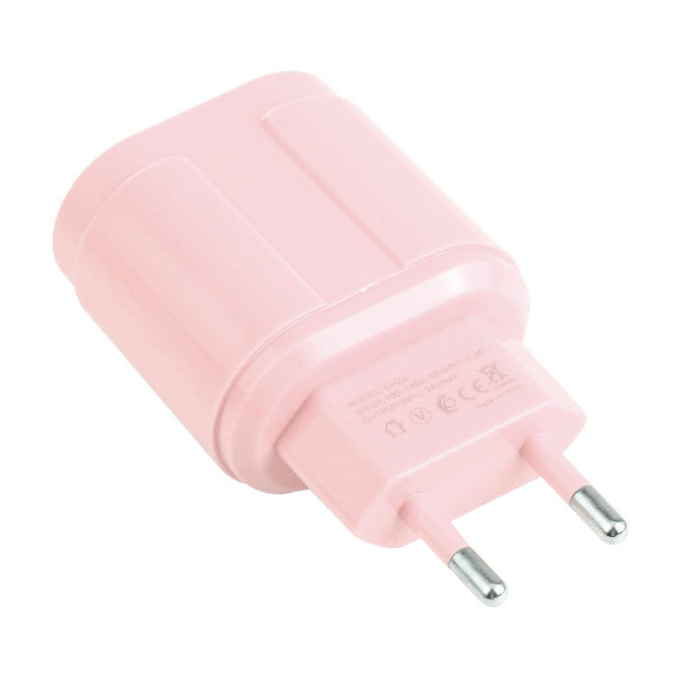 Caricabatterie da viaggio dual USB 2,1 A con spina EU o US - immagine 2