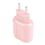 Caricabatterie da viaggio dual USB 2,1 A con spina EU o US - immagine 3
