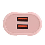Caricabatterie da viaggio dual USB 2,1 A con spina EU o US - immagine 6
