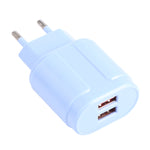 Caricabatterie da viaggio dual USB 2,1 A con spina EU o US - immagine 9