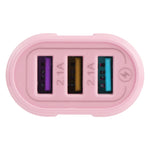 Caricabatterie da viaggio doppia porta USB QC3.0 3.5A
