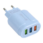 Caricabatterie da viaggio doppia porta USB QC3.0 3.5A