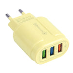 Caricabatterie da viaggio doppia porta USB QC3.0 3.5A