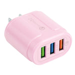 Caricabatterie da viaggio doppia porta USB QC3.0 3.5A