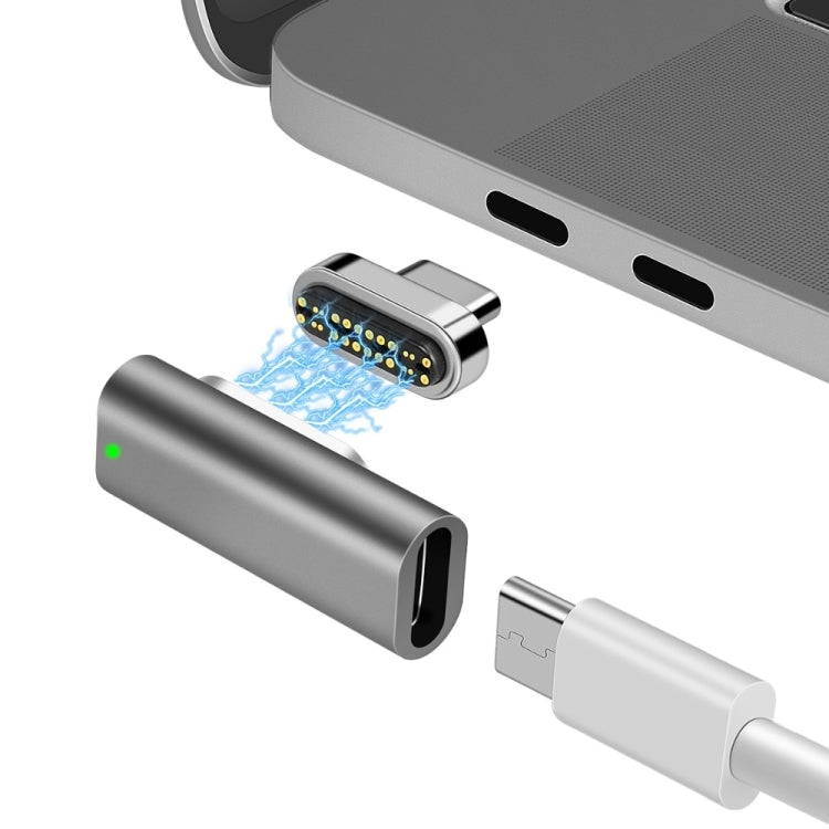 Adattatore magnetico USB-C 100W a gomito 20 pin