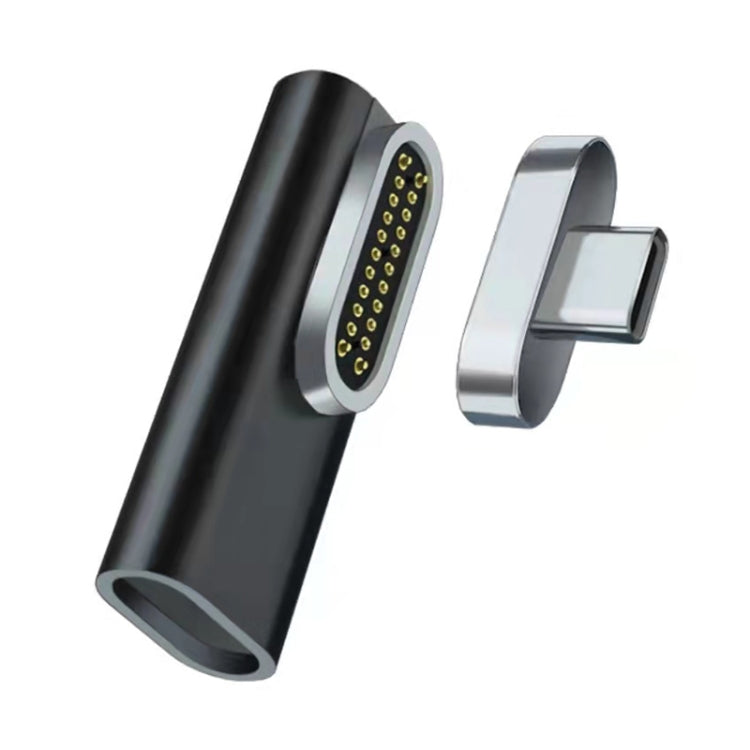 Adattatore magnetico USB-C 100W a gomito 20 pin