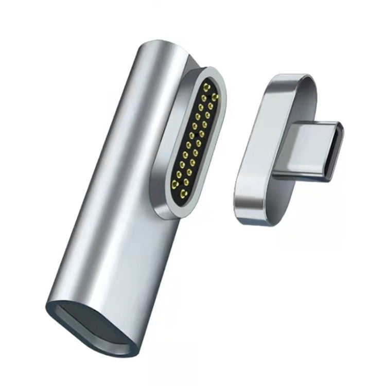 Adattatore magnetico USB-C 100W a gomito 20 pin