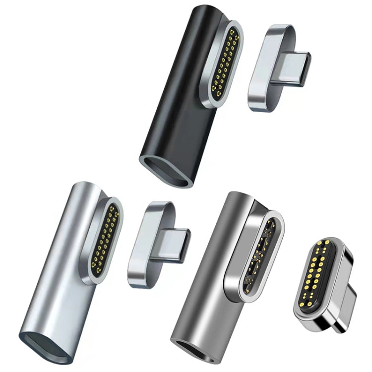 Adattatore magnetico USB-C 100W a gomito 20 pin