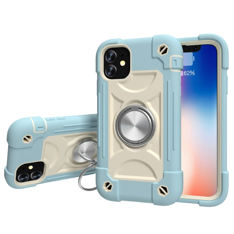 Custodia protettiva in silicone e PC per iPhone 11 Pro Max