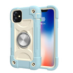 Custodia protettiva in silicone e PC per iPhone 11 Pro Max