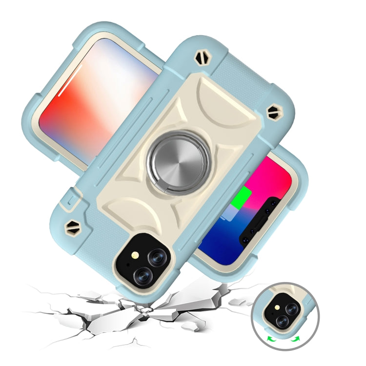Custodia protettiva in silicone e PC per iPhone 11 Pro Max
