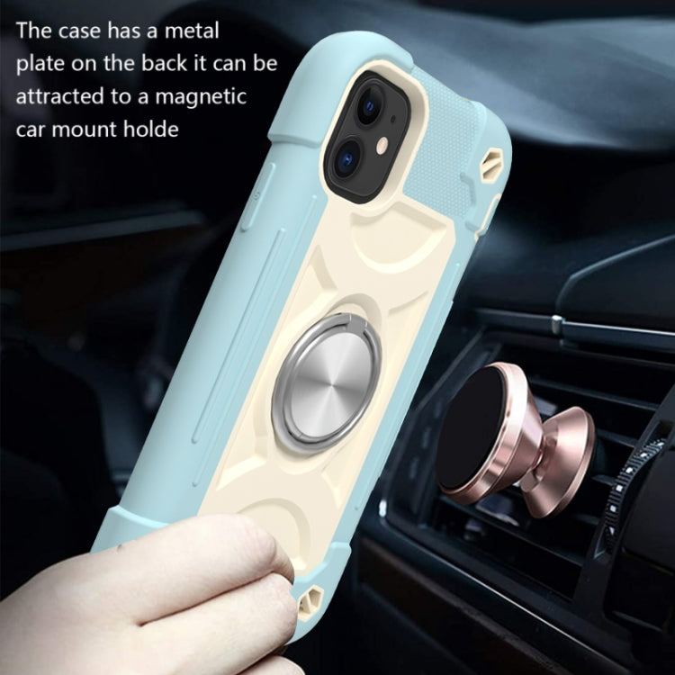 Custodia protettiva in silicone e PC per iPhone 11 Pro Max
