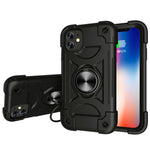 Custodia protettiva in silicone e PC per iPhone 11 Pro Max