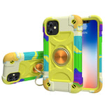 Custodia protettiva in silicone e PC per iPhone 11 Pro Max