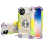 Custodia protettiva in silicone e PC per iPhone 11 Pro Max