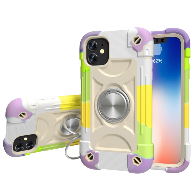 Custodia protettiva in silicone e PC per iPhone 11 Pro Max