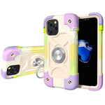 Custodia protettiva in silicone e PC per iPhone 11 Pro Max