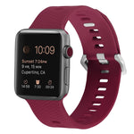 Cinturino in silicone per Apple Watch Series 7/6/SE/5/4/3/2/1