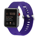 Cinturino in silicone per Apple Watch Series 7/6/SE/5/4/3/2/1