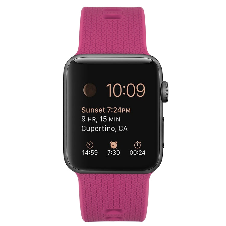 Cinturino in silicone per Apple Watch Series 7/6/SE/5/4/3/2/1