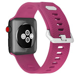 Cinturino in silicone per Apple Watch Series 7/6/SE/5/4/3/2/1