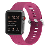 Cinturino in silicone per Apple Watch Series 7/6/SE/5/4/3/2/1