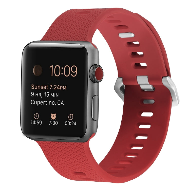 Cinturino in silicone per Apple Watch Series 7/6/SE/5/4/3/2/1