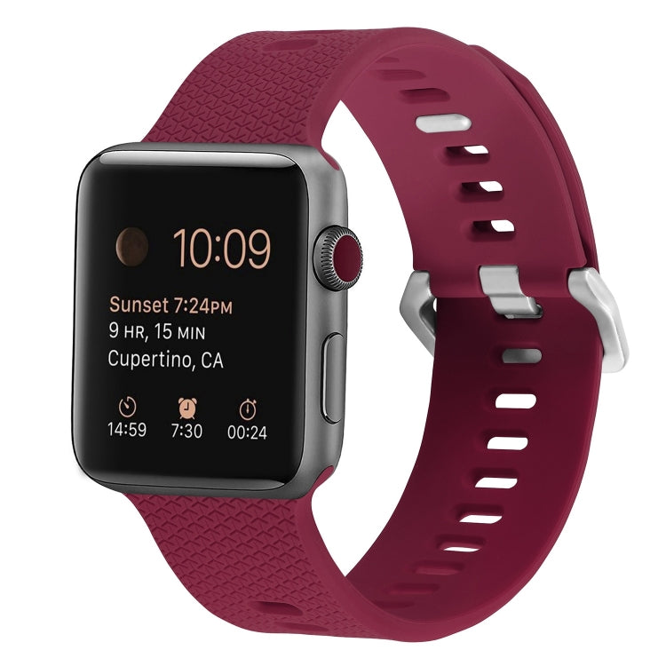 Cinturino in silicone per Apple Watch Series 7/6/SE/5/4/3/2/1