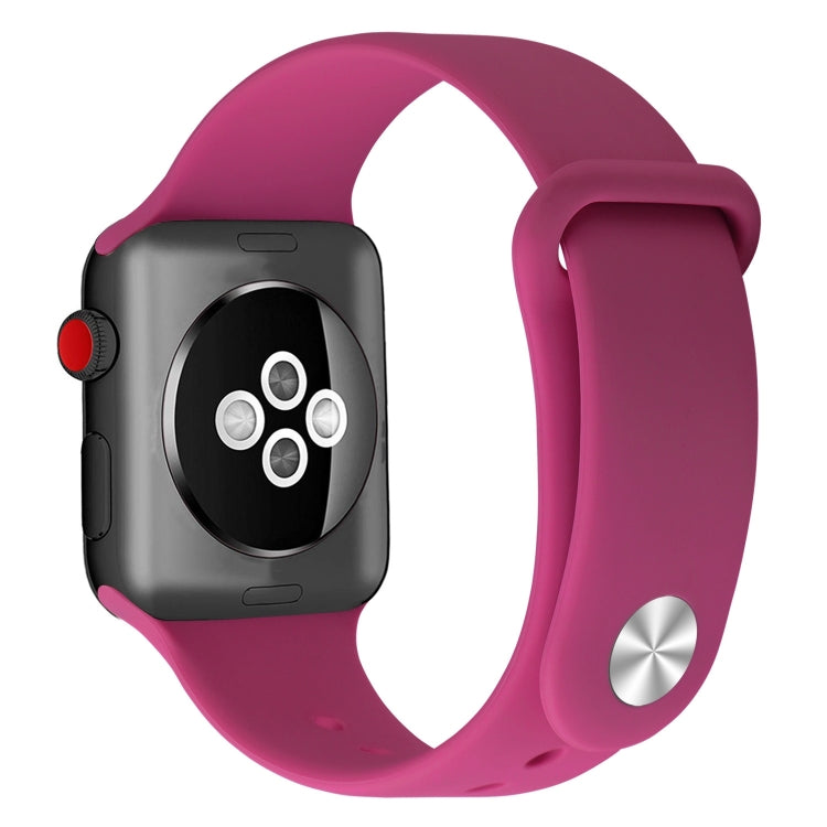 Cinturino di ricambio in silicone per Apple Watch Series, 7 45mm / 6 & SE & 5 & 4 44mm / 3 & 2 & 1 42mm